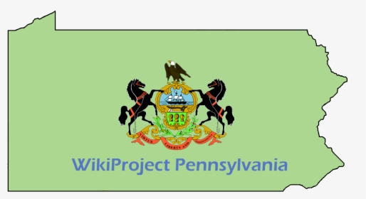 Wikiproject Pennsylvania Logo - Pennsylvania Flag Png, Transparent Png, Transparent PNG