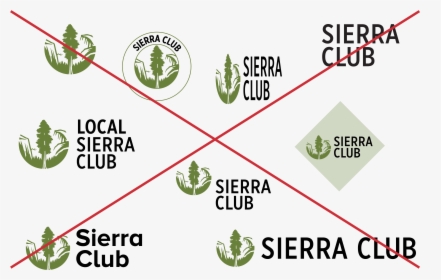 Collection Of Incorrect Usage Of Sierra Club Logo - Sierra Club, HD Png Download, Transparent PNG