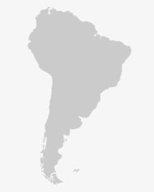 South America Map Image - South America Grey Png, Transparent Png, Transparent PNG