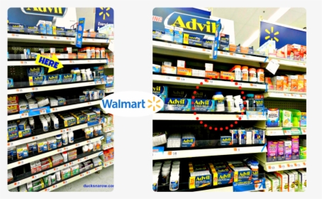Transparent Advil Png - Walmart, Png Download, Transparent PNG