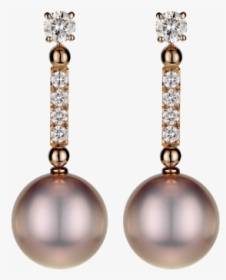Wish List Pink Pearl Drop Earrings - Earrings, HD Png Download, Transparent PNG