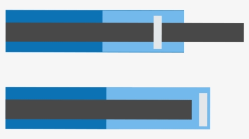 Bullet Chart Graph Excel - Plot, HD Png Download, Transparent PNG