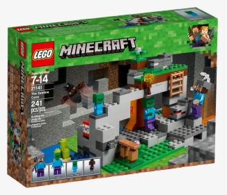 [lego] N 21141 Minecraft The Zombie Cave - Lego Minecraft Zombie Cave, HD Png Download, Transparent PNG