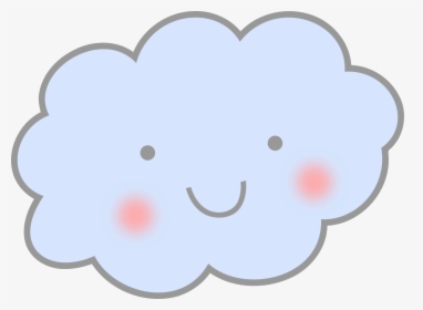 Cute Clouds Clipart Png - Cute Cloud Clipart Png, Transparent Png, Transparent PNG