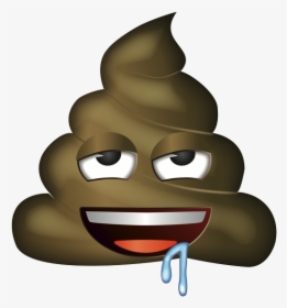 Bull Poop Emoji, HD Png Download, Transparent PNG