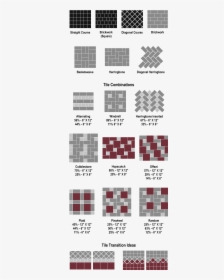 Different Ways To Lay Square Tiles, HD Png Download, Transparent PNG