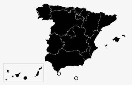 Spain Map Vector Png, Transparent Png, Transparent PNG