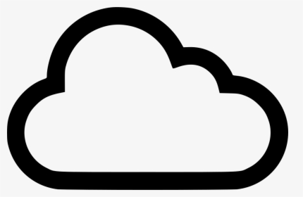 Cloud Cloudy Weather Outdoor Outside - Vector Icon Cloud Png, Transparent Png, Transparent PNG