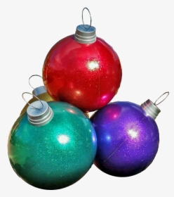 4-ball Giant Ornament Stack - Christmas Ornament, HD Png Download, Transparent PNG