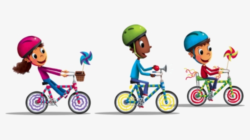 Cycling, Cyclist Png - Children Cycling Clipart, Transparent Png, Transparent PNG