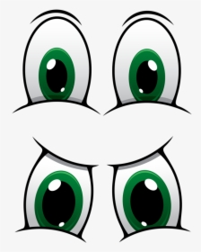 Cute Little Eye Eyes Illustration Facial Expression - Ojos De Payaso Para  Imprimir, HD Png Download , Transparent Png Image - PNGitem