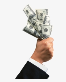 Money In Hand Png - Hand Holding Money Png, Transparent Png, Transparent PNG