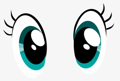 Cute Eye Cartoon - Cartoon Eyes And Nose, HD Png Download, Transparent PNG