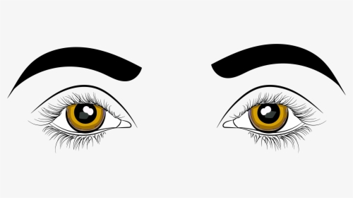 Angry Anime Eyes Png - Clipart Picture Of Eyes, Transparent Png, Transparent PNG