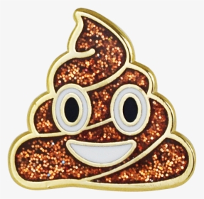 Glitter Poop Emoji, HD Png Download, Transparent PNG