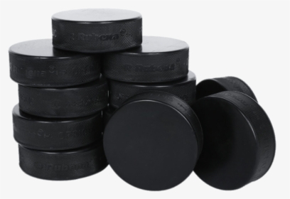Stack Of Pucks - Ice Hockey Puck Pack, HD Png Download, Transparent PNG