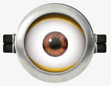 Clip Art Minion Eye Templates - Minion Eye Png, Transparent Png, Transparent PNG