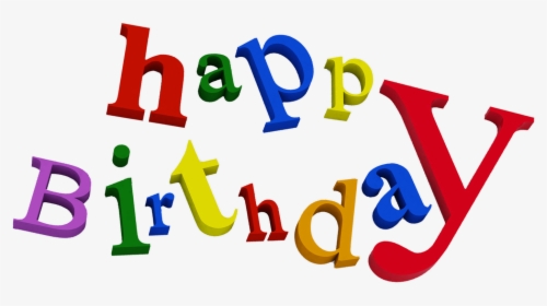 Happy Birthday Png Clipart - Animated Happy Birthday Png, Transparent Png, Transparent PNG