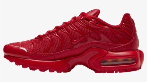Nike Air Max Plus Triple Red Cq9748-600 Release Date - Nike Air Max Plus Red, HD Png Download, Transparent PNG