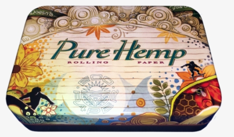Pure Hemp Limited Edition Art Tin - Cash, HD Png Download, Transparent PNG