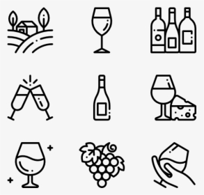 Wine - Wine Picto, HD Png Download, Transparent PNG