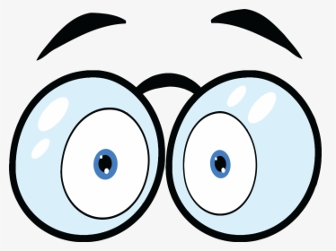 Cute Eye Clipart - Eyes With Glasses Png, Transparent Png, Transparent PNG
