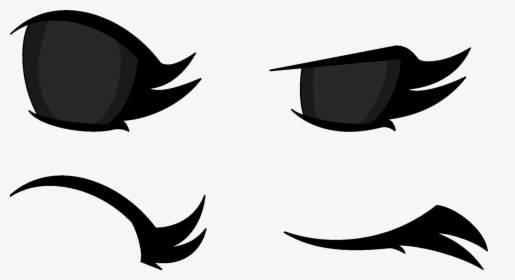 Anime Eye Assets By Coulden2017dx - Cute Anime Eyes Closed, HD Png Download, Transparent PNG