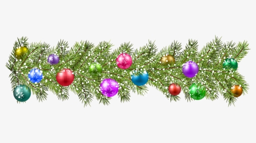 Pine Branch Branches Pine Garland Christmas Clipart, HD Png Download, Transparent PNG