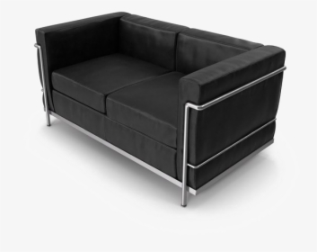 Black Sofa Transparent Background Png - Black Couch Transparent Background, Png Download, Transparent PNG