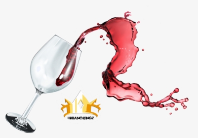 Vector Transparent Stock Wine Splash Png - Splashed Wine Glass Png, Png Download, Transparent PNG
