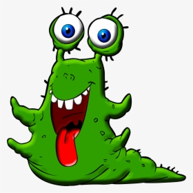 Cute Monster Clip Arts - Green Monster Cartoon Png, Transparent Png, Transparent PNG