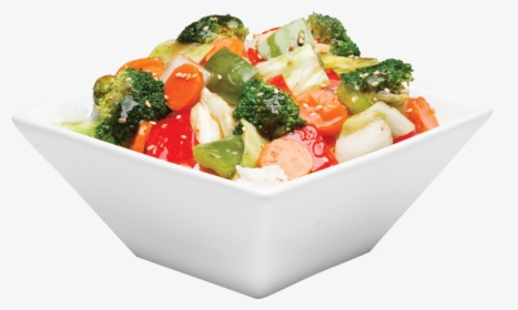 Vegetable Teriyaki Bowl - Bowl Food And Vegetables, HD Png Download, Transparent PNG