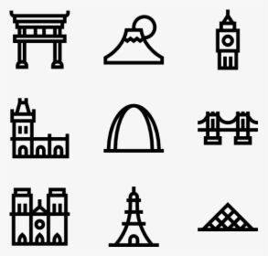 Landmarks - London Icon Png, Transparent Png, Transparent PNG