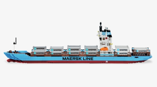 Container Ship Png - Maersk Sealand Lego Ship, Transparent Png, Transparent PNG