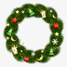 Clipart Green Christmas Decorations, HD Png Download, Transparent PNG