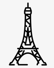 Paris Clipart Sketch For Free Download And Use In Presentations - Eiffel Tower Icon Transparent, HD Png Download, Transparent PNG