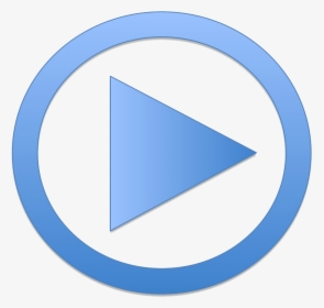 Play Button Png Image - Blue Play Button Png, Transparent Png, Transparent PNG