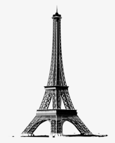 Eiffel Tower Tokyo Tower Clip Art - Tokyo Tower Line Art, HD Png Download, Transparent PNG