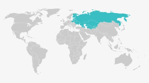 Transparent Modern Border Png - Russian Empire Modern Map, Png Download, Transparent PNG