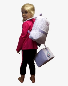 Child With Backpack Png, Transparent Png, Transparent PNG