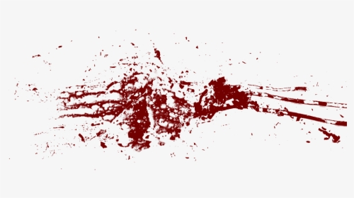 Blood Splatter Png Transparent Background - Blood Splatter Realistic Png, Png Download, Transparent PNG