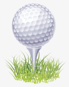 Golf Ball On Tee Png, Transparent Png, Transparent PNG