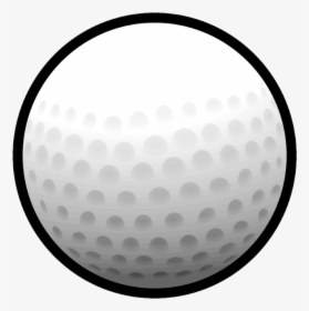 Transparent Golf Ball Clipart Png - Cartoon Golf Ball Png, Png Download, Transparent PNG