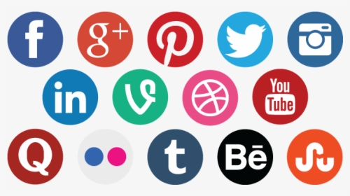 Social Media Marketing Icon - Transparent Background Social Media Icons Png, Png Download, Transparent PNG
