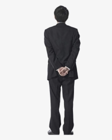 Woman Tencent Qq - Back Of Man Standing Transparent Background, HD Png Download, Transparent PNG