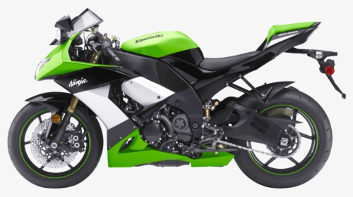 Green Kawasaki Ninja Zx 10r Sport Motorcycle Bike Png - Kawasaki Ninja 400 2016, Transparent Png, Transparent PNG