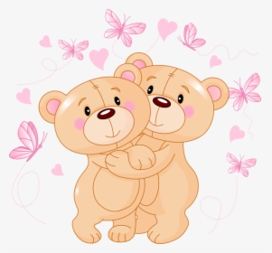 Valentines Teddy Bear Png, Transparent Png, Transparent PNG