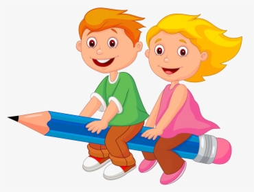 School Play Write Down Clipart Free Clip Art Images - School Children  Clipart, HD Png Download , Transparent Png Image - PNGitem