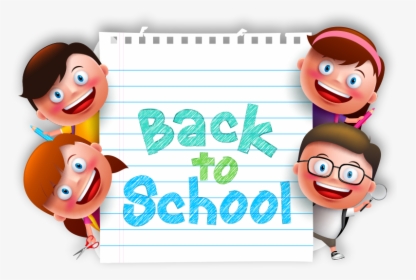 Back To School Kids Png Transparent Image - Png Kids Back To School, Png Download, Transparent PNG