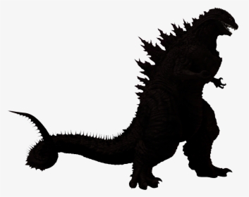 Godzilla Reboot Silhouette Kaiju Clip Art - Godzilla Clipart, HD Png Download, Transparent PNG